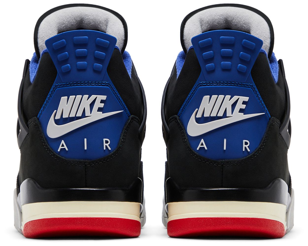 Nike Air Jordan 4 Retro 'Rare Air - Gold Lettering'
(Unisex) Black/Fire Red/Deep Royal Blue/Dark Smoke
Grey/Tech Grey FV5029-003-GOLD Autumn New ^