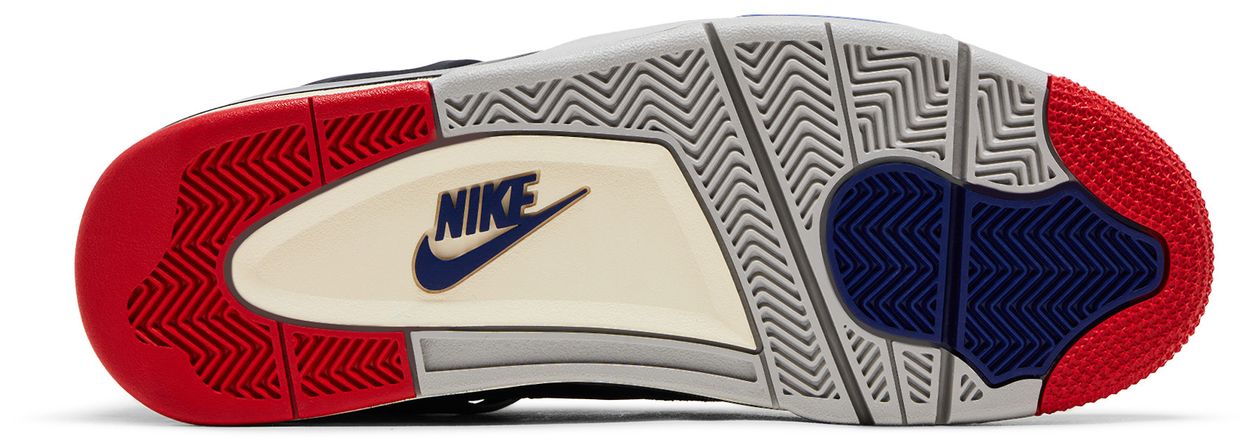 Nike Air Jordan 4 Retro 'Rare Air - Gold Lettering'
(Unisex) Black/Fire Red/Deep Royal Blue/Dark Smoke
Grey/Tech Grey FV5029-003-GOLD Autumn New ^